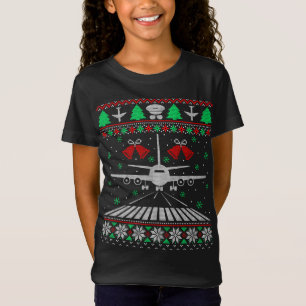 T-Shirt Pilotes de l'aviation Vilain pull de Noël