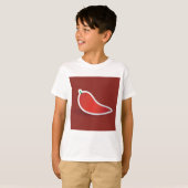 T-shirt Piment Rouge (Devant entier)