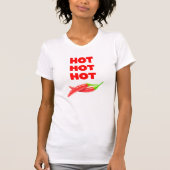 T-shirt Piments chauds chauds (Devant)