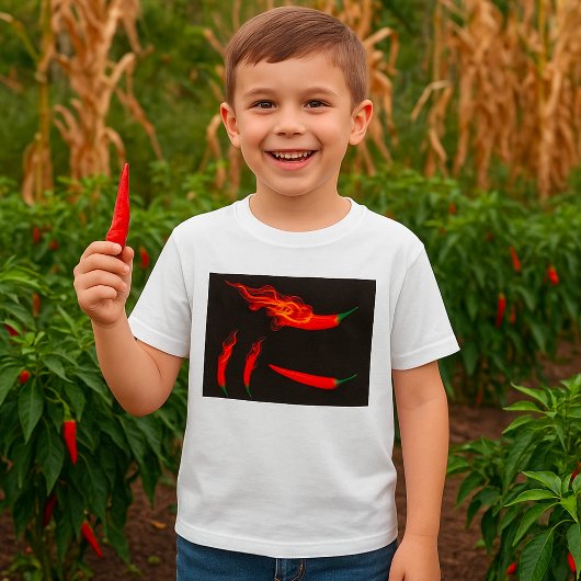 T-shirt Piments Forts Flamboyants