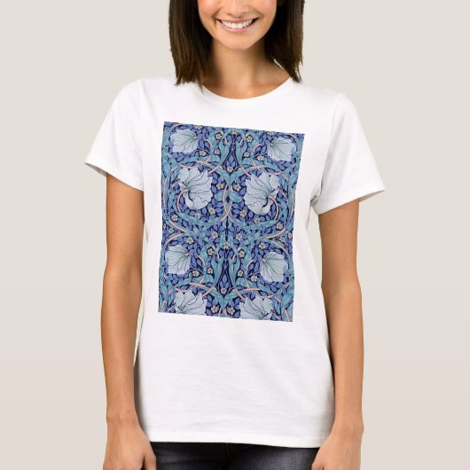 T-shirt Pimpernel Blue, William Morris (Devant)
