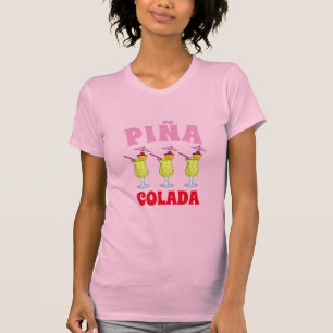 T-shirt Pina Piña Colada Puerto Rican Pineapple Cocktail