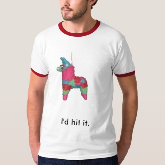 T-shirt pinata, je le frapperais (Devant)
