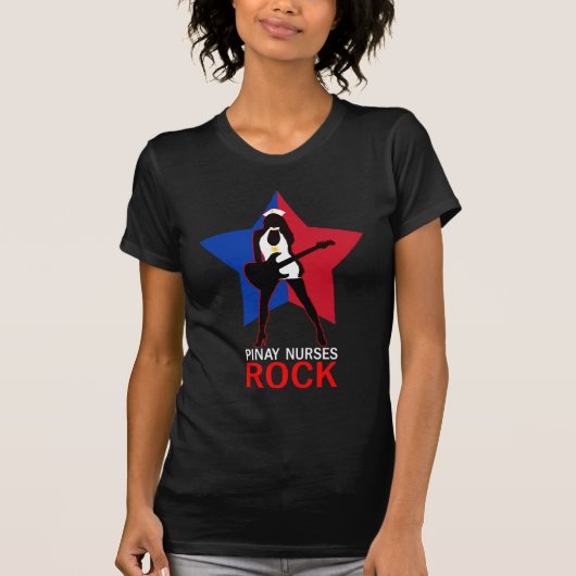 T-shirt Pinay soigne la roche (Devant)