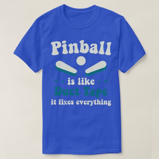 T-shirt Pinball Fixe Tout Arcade Drôle Jeu (Design devant)