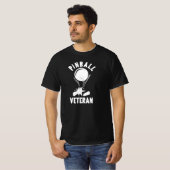T-shirt Pinball Veteran Player (Devant entier)
