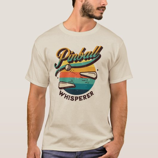 T-shirt Pinball Whisperer (Devant)