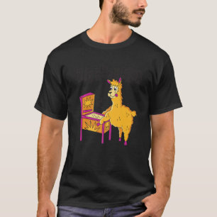 T-shirt Pinballama avec Fun Flipper Retro Design Premium