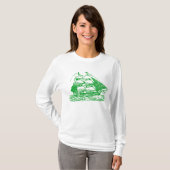 T-shirt Pince - Vert herbe (Devant entier)