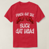 T-shirt Pinceau Dat Tail Canard Tête Crawfish Crayfish Caj (Design devant)