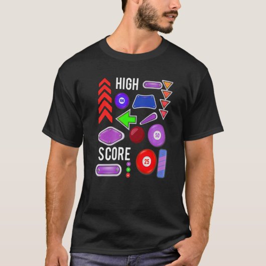 T-shirt Pinceau haute note (Devant)