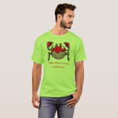 T-shirt pincement du crabe (Devant entier)