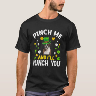 T-shirt Pincez-moi Je vous punis Boxer Jour de la Saint Pa