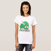 T-shirt Pinch Proof Cute Gome Vert Clocher (Devant entier)