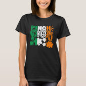 T-shirt Pinch Proof Shamrock C St Patricks Day Irish Flag (Devant)