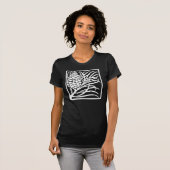 T-shirt Pine Cône Art nouveau (Devant entier)