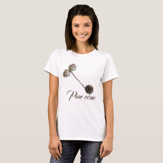 T-shirt Pine cones (Devant entier)