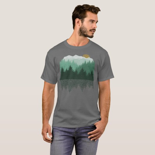 T-shirt Pine Forest Dash 2 (Devant entier)