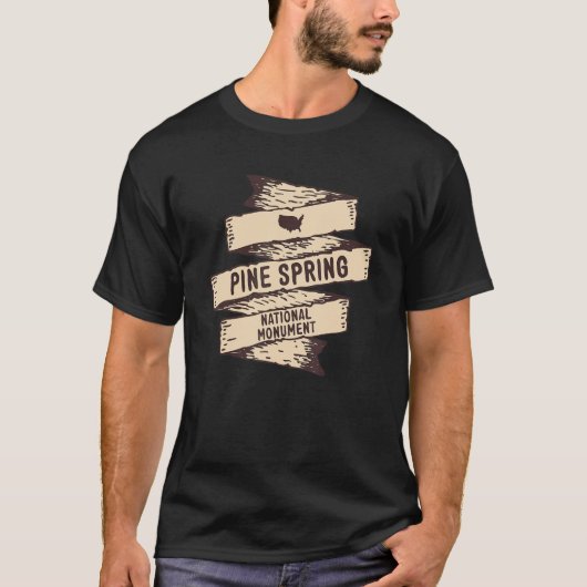 T-shirt Pine Spring National Monument Arizona Vacances Sou (Devant)