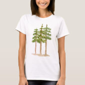 T-shirt Pine Trees (Devant)