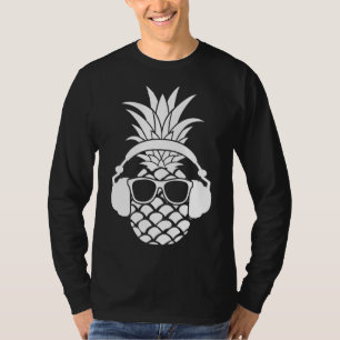 T-shirt Pineappa Fruit Beach Bar Sunny Funny Vacation Mod