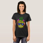 T-shirt Pineapple Aloha Honolulu Tropical (Devant entier)