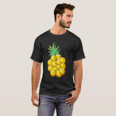 T-shirt Pineappy Bowling Hawaiian Aloha Beach Hawaii (Devant entier)