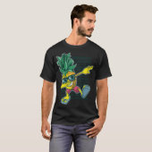 T-shirt Pineappy Dabbing Pineappy Lunettes de soleil Fruit (Devant entier)
