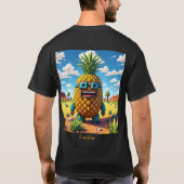 T-shirt Pineblox - Série PineCraft - Pineapple Empire (Dos)