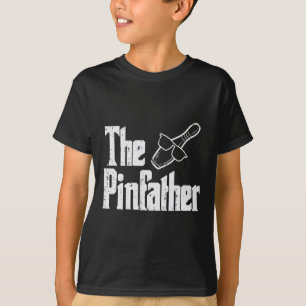 T-shirt Pinfather Bowling Papa Fête des pères Bowler Daddy