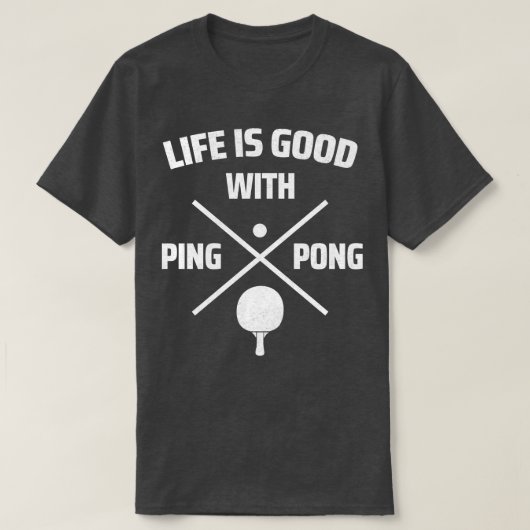 T-shirt ping pong (Design devant)