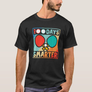 T-shirt Ping Pong 100 Jours Smarter Joyeux 100E Jour De Sc