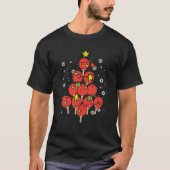 T-shirt Ping Pong Arbre de Noël Xmas Pyjamas Pjs Table Te (Devant)