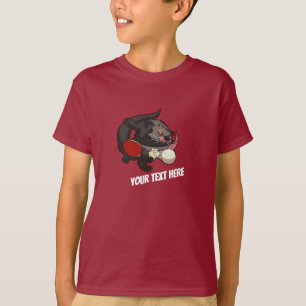T-shirt Ping Pong Binturong Tennis Lecteur Bearcat