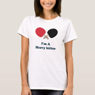T-shirt Ping-pong de cogneur lourd