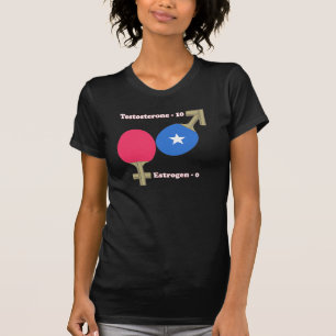 T-shirt Ping-pong de testostérone