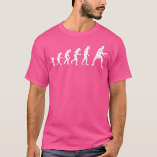 T-shirt Ping Pong Evolution Pour Drôle Tennis De Table