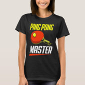T-shirt Ping Pong Master (Devant)