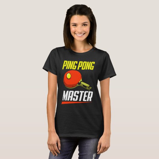 T-shirt Ping Pong Master (Devant entier)