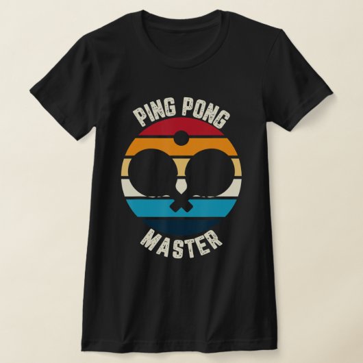 T-shirt Ping Pong Master Table Tennis (Poser)