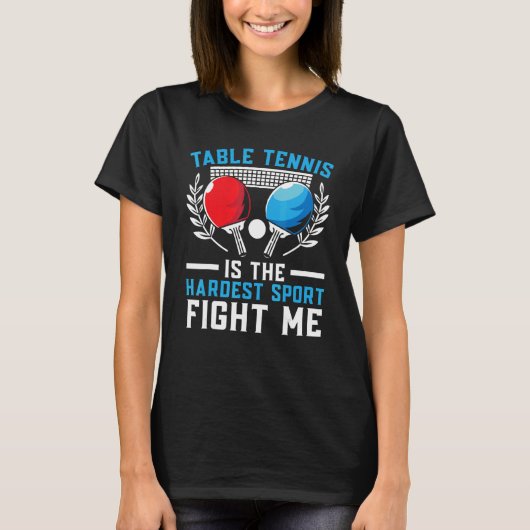 T-shirt Ping Pong Master Table Tennis Lecteur Paddle Sport (Devant)