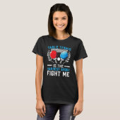 T-shirt Ping Pong Master Table Tennis Lecteur Paddle Sport (Devant entier)