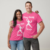 T-shirt Ping Pong Ninja Funny Ping Pong Champion (Unisexe)