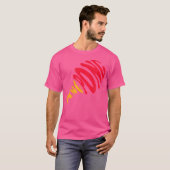 T-shirt Ping Pong Paddle Drôle Table Lecteur (Devant entier)