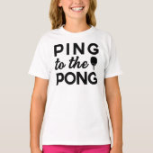 T-shirt Ping Pong - Ping To Pong (Devant)