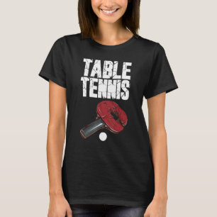 T-shirt Ping Pong Power Burn Table Tennis Bat 3