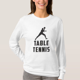 T-shirt Ping Pong Table Tennis Paddle Player Idée cadeau