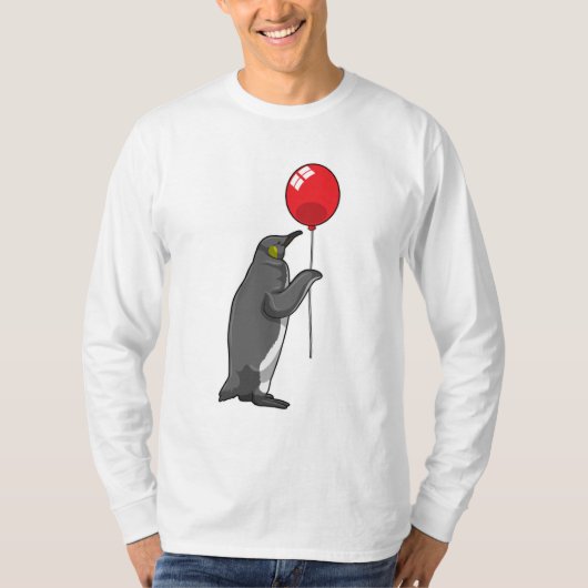 T-shirt Pingouin avec ballon (Devant)