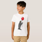 T-shirt Pingouin avec ballon (Devant entier)