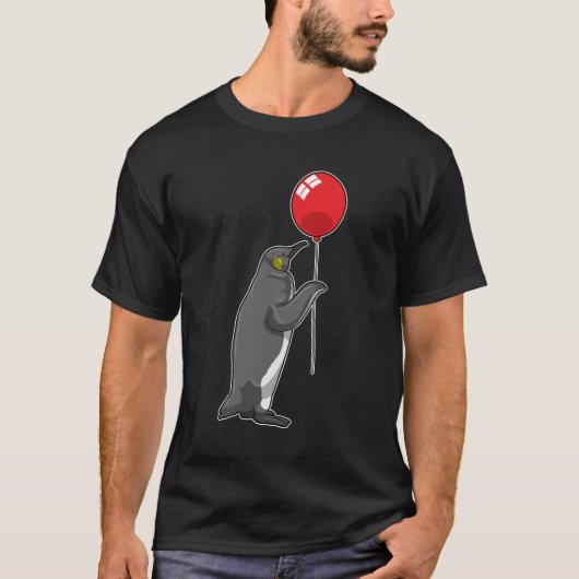 T-shirt Pingouin avec ballon (Devant)